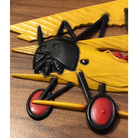 Vintage Sexton Bi Plane Wall Decor - Picture 5 of 7